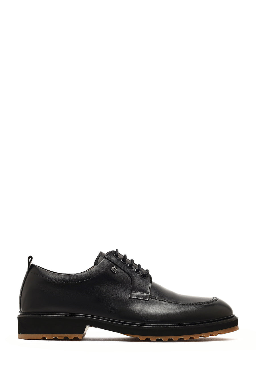 Men's Black Lace-Up Leather Casual Shoes 25WFD604118 | Derimod