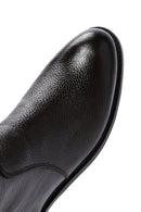 Men's Brown Zippered Leather Casual Boots | Derimod