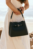 Woman Black Long-Strap Shoulder Bag | Derimod