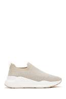 Derimod Zero Women's Beige Thick Soled Sneaker | Derimod