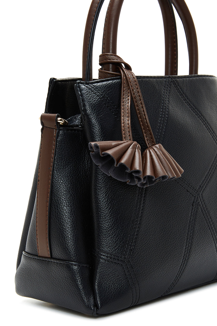 Women's Black Shoulder Bag