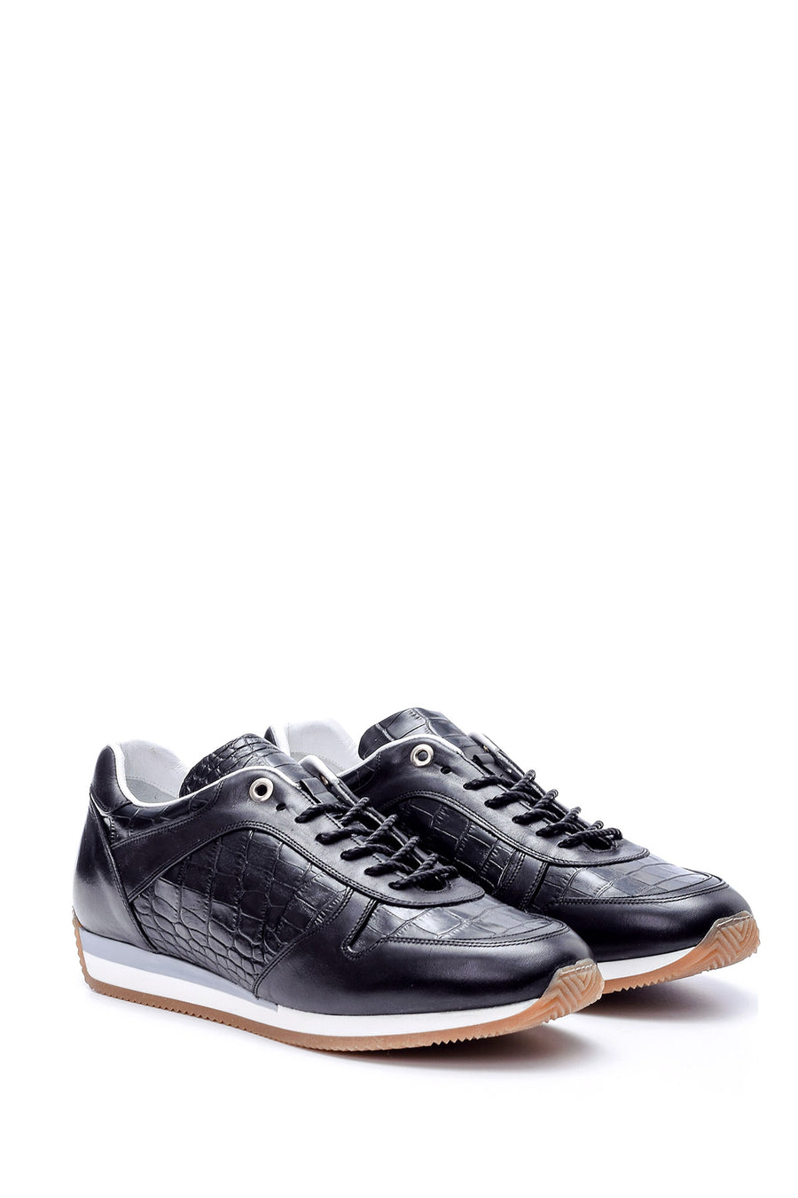 Men's Crocodile Detailed Sneaker