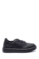 Men's Leather Printed Sneaker | Derimod