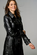 Sabrina Women's Leather Jacket | Derimod