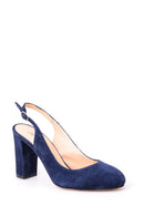 Women's Suede Heeled Shoes | Derimod