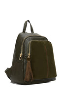 Women's Khaki Backpack | Derimod