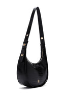 Women's Black Crocodile Handbag | Derimod