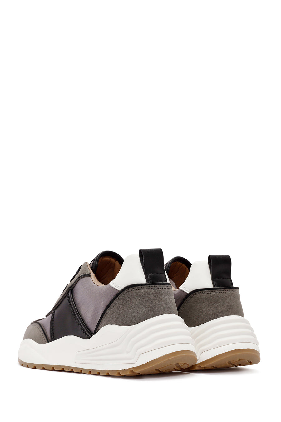 ACBC x Derimod Erkek Gri Bağcıklı Sneaker