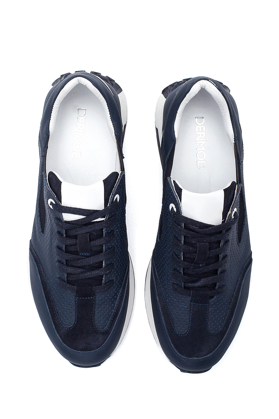 Men's Leather Patterned Sneaker