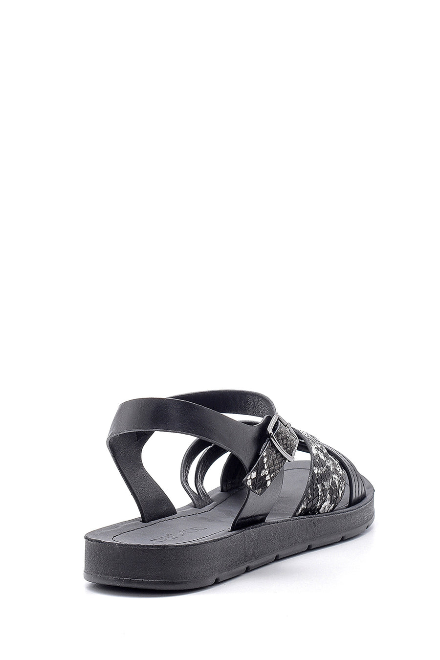 Women's Snakeskin Patterned Sandals