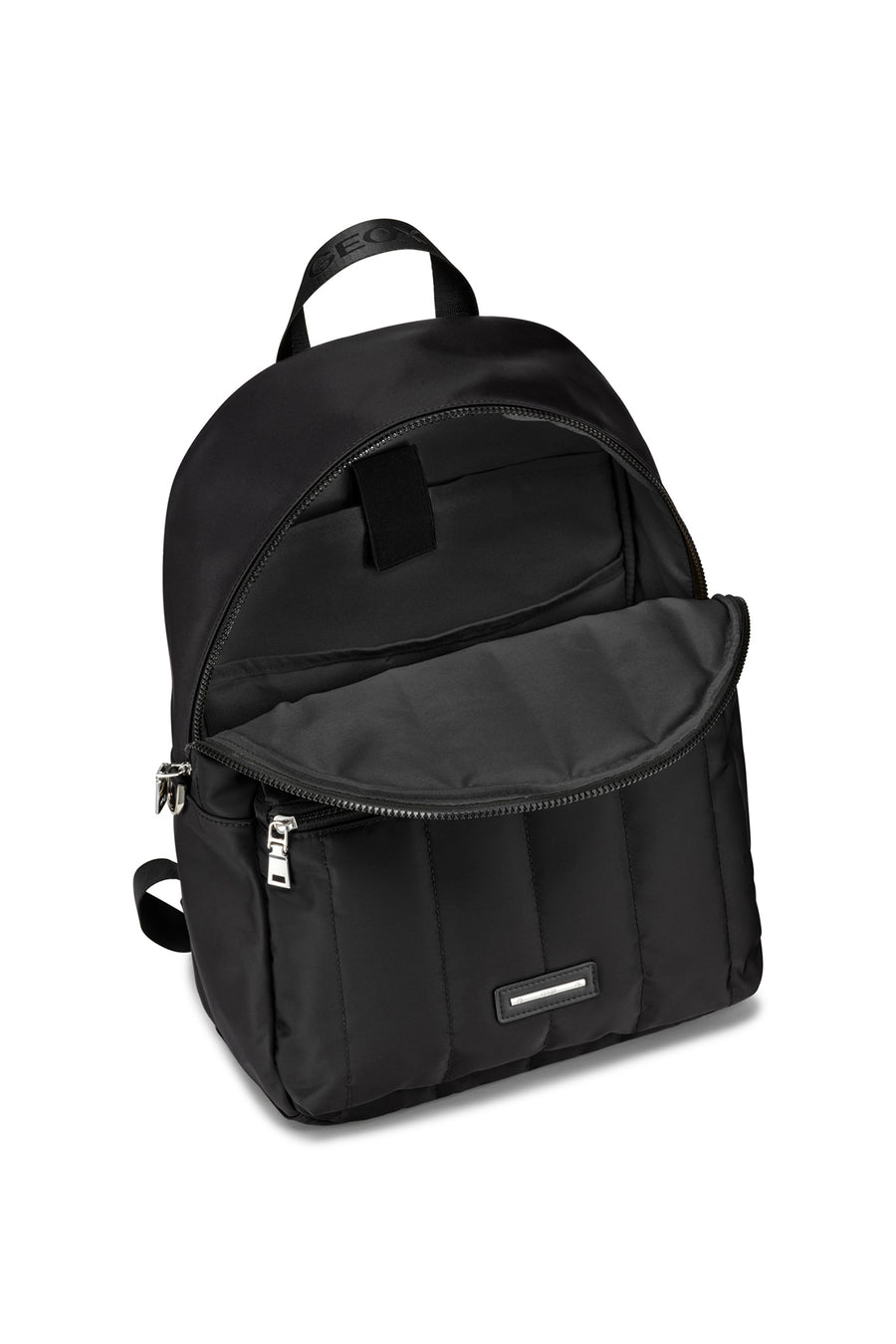Geox Men's Black Traveggy Z Backpack