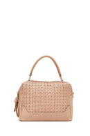 Women's Mink Printed Long Shoulder Bag | Derimod