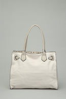 Beige Women's Shoulder Bag with Staple Detail | Derimod