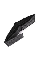 Men's Black Leather Wallet | Derimod