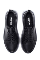 Erkek Deri Delikli Sneaker | Derimod