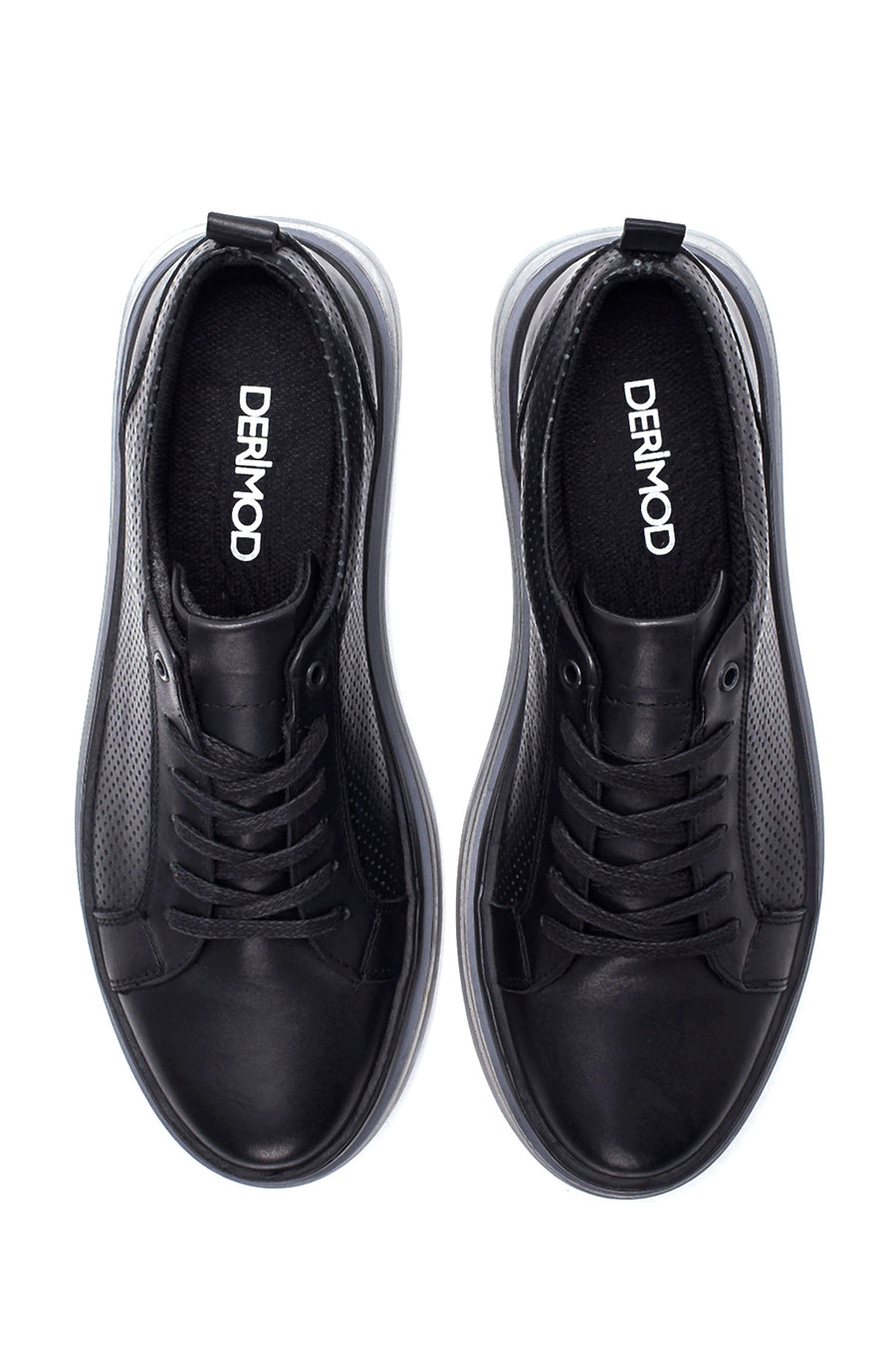 Men's Leather Perforated Sneaker