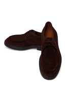 Male Brown Lace-up Suede Casual Shoes | Derimod