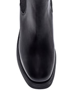 Women's Leather Platform Heeled Boots | Derimod