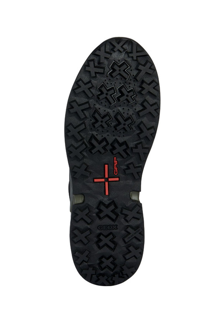 Geox Erkek Siyah Sterrato Bağcıklı Deri Sneaker