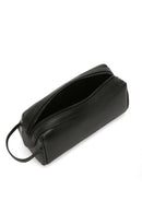 Men's Black Leather Handbag | Derimod