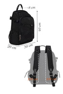 Male Black Fabric Backpack | Derimod