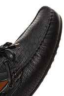 Men's Black Leather Casual Loafer | Derimod