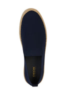 Geox Men's Navy Blue Pantelleria Straw Sole Espadrille | Derimod