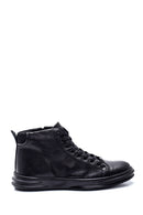 Men's Leather Zippered Boots | Derimod