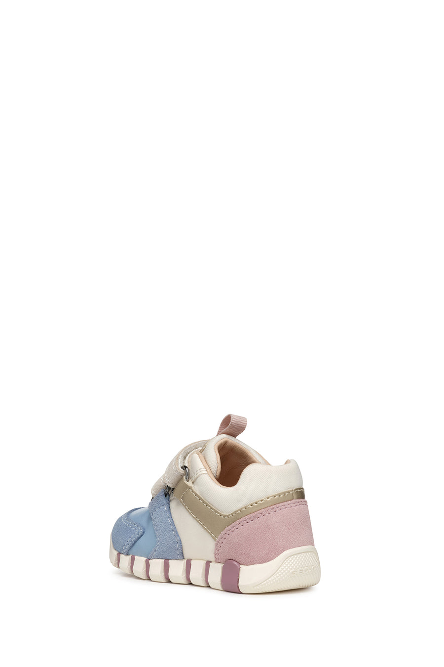 Geox Kız Bebek Bej Iupidoo Bantlı Deri Sneaker