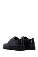 Men's Navy Blue Leather Casual Shoes | Derimod