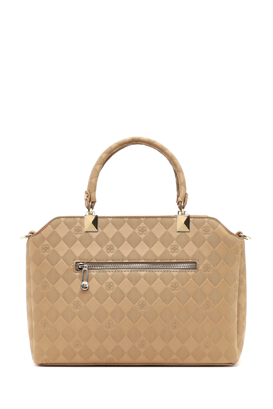 Women's Brown Long Strap Printed Sleeve Bag