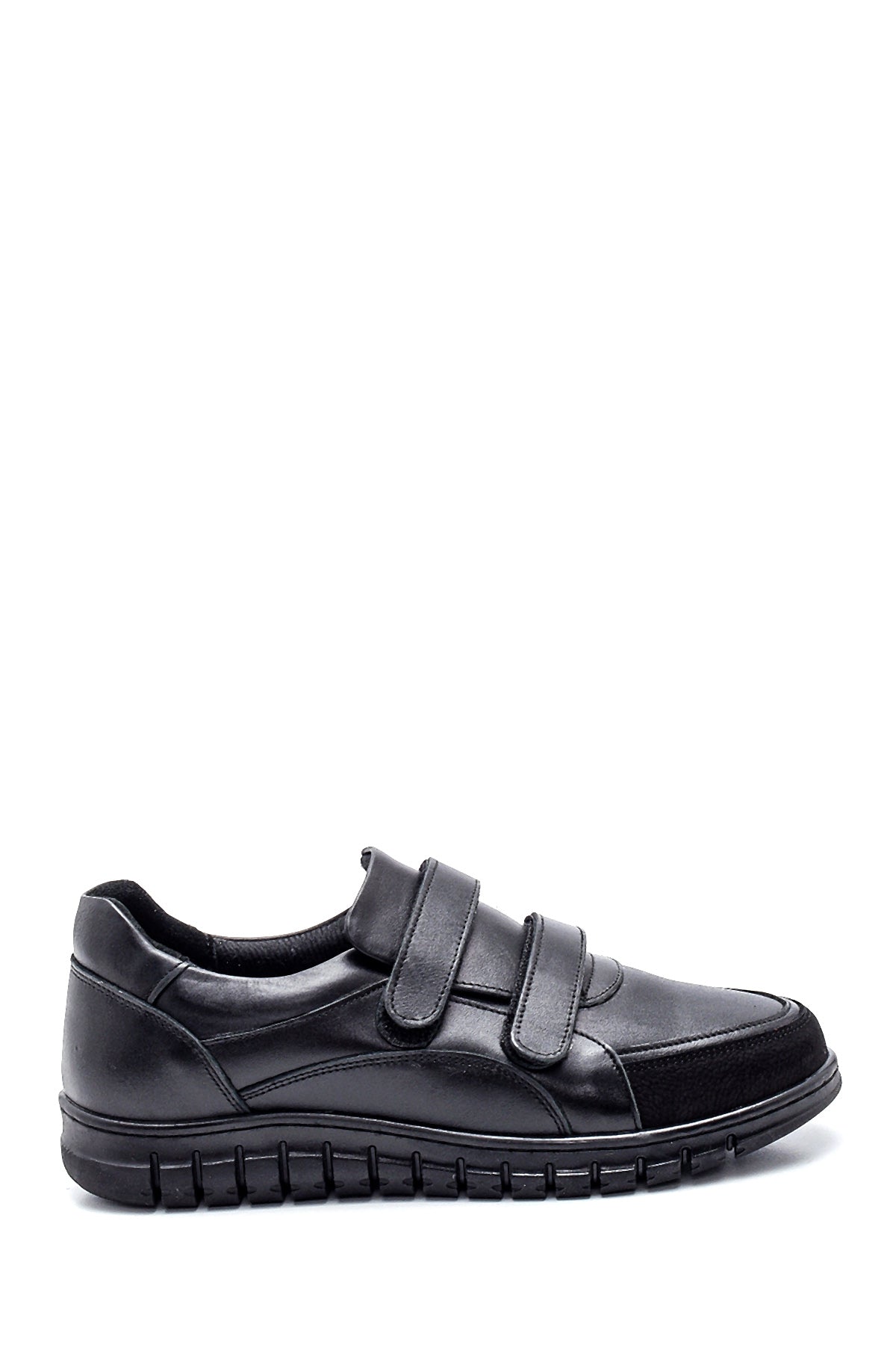 Women's Black Leather Comfort Casual Shoes 23WFD360014 | Derimod