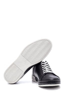 Erkek Siyah Deri Sneaker | Derimod