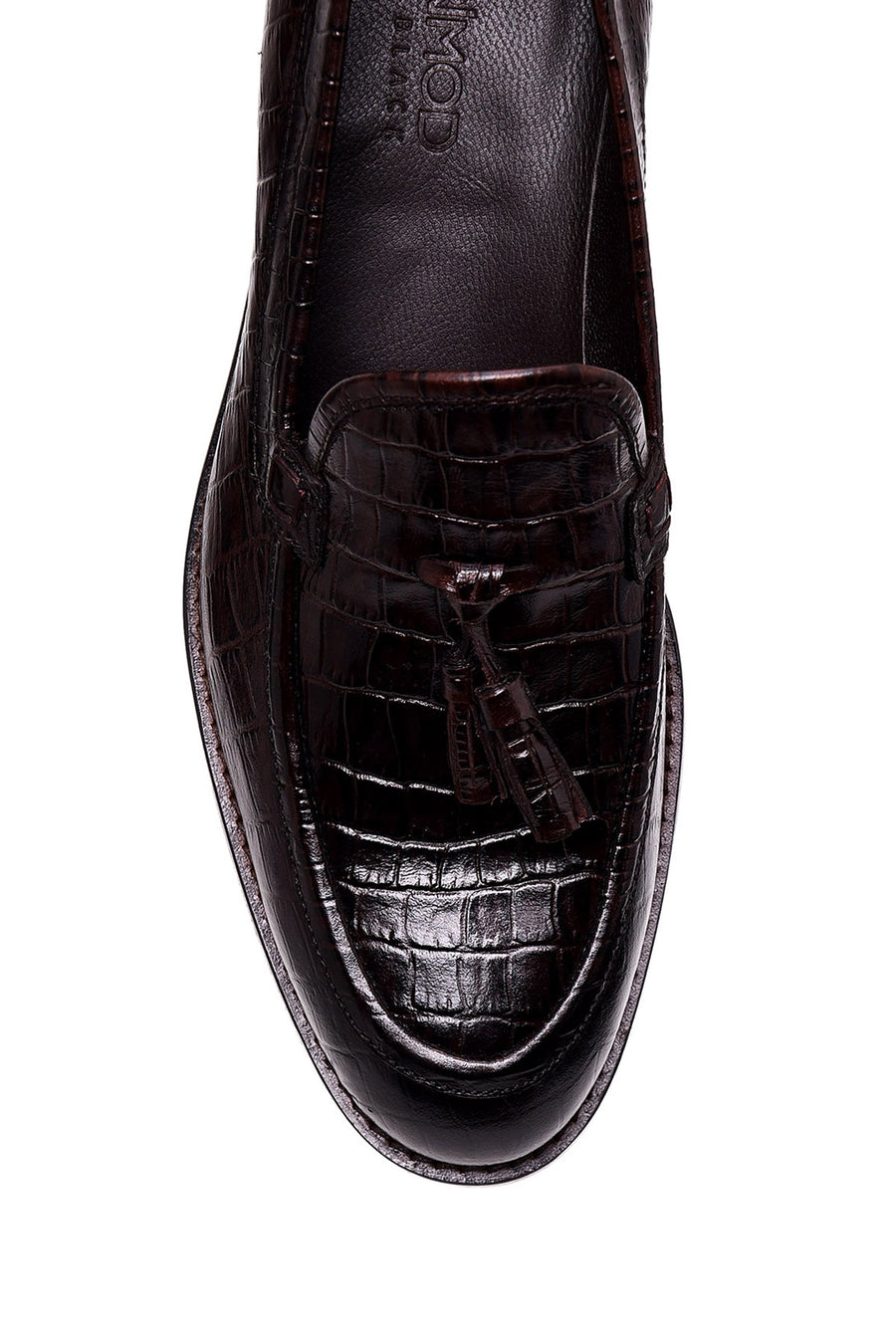 Men's Crocodile Patterned Leather Shoes