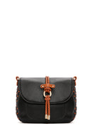 Women's Black Long Strap Crossbody Bag | Derimod