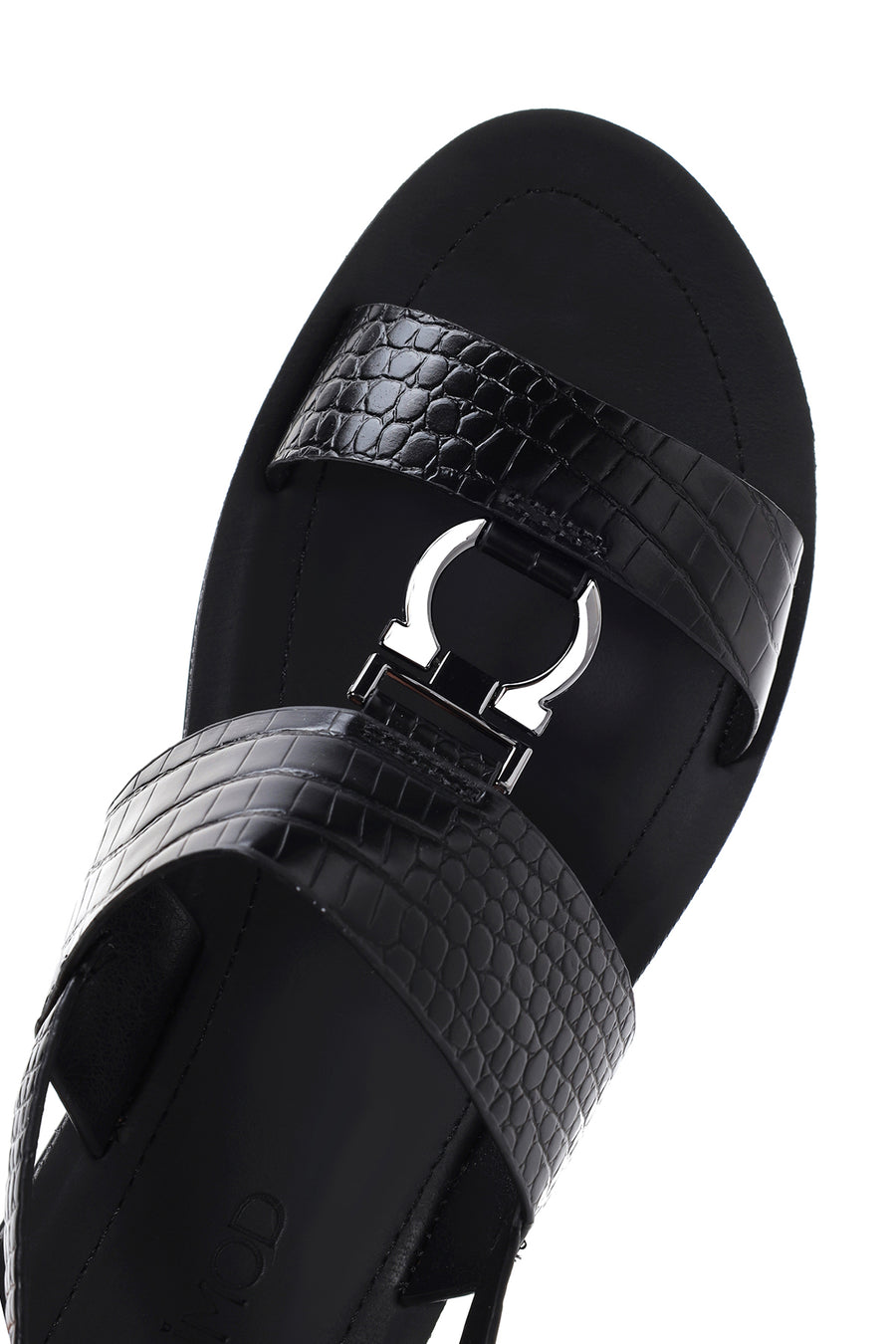 Women's Black Ankle Strap Sandals