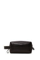 Male Dark Brown Leather Handbag | Derimod