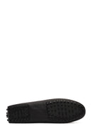 Kadın Siyah Fiyonklu Deri Loafer | Derimod