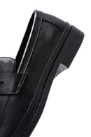 Men's Black Leather Classic Loafer | Derimod