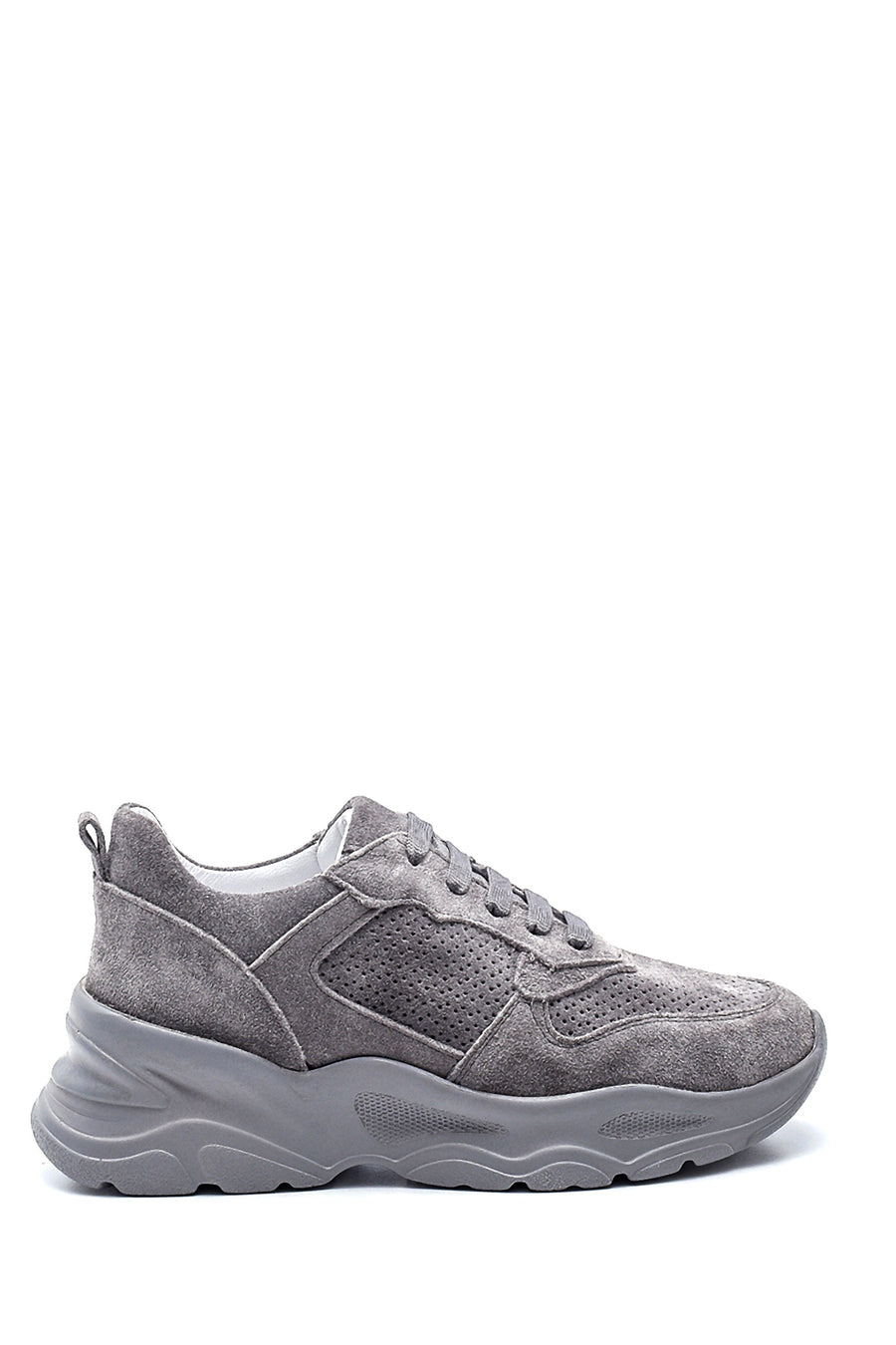 Kadın Deri Süet Sneaker 21SFD131610 | Derimod