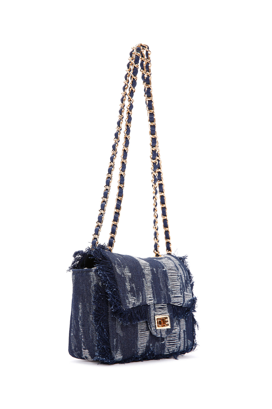 Women's Blue Long Strap Shoulder Bag