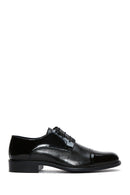 Men's Leather Patent Leather Classic Shoes | Derimod