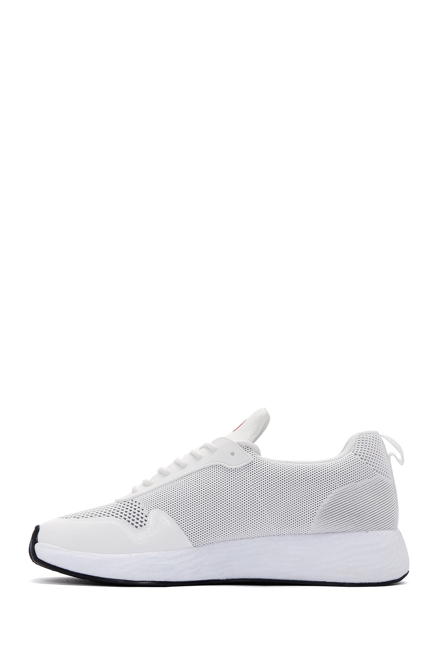 Derimod Zero Men's White Lace-Up Thick Sole Sneaker