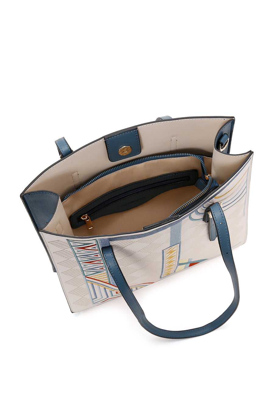 Women's Multicolored Long Strap Printed Shoulder Bag