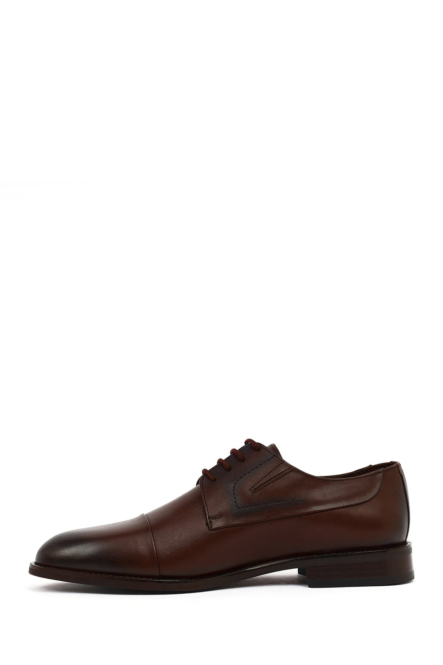Men's Brown Laced Leather Classic Shoes