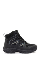 Derimod Dry Men's Black Lace-Up Waterproof Leather Outdoor Boots | Derimod