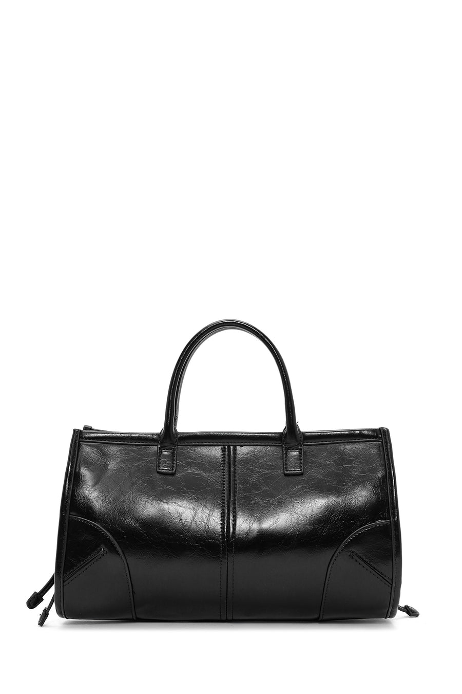 Women's Black Long Strap Shoulder Bag
