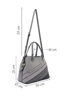 Women's Gray Long Strap Shoulder Bag | Derimod