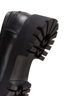 Women's Black Leather Loafer | Derimod