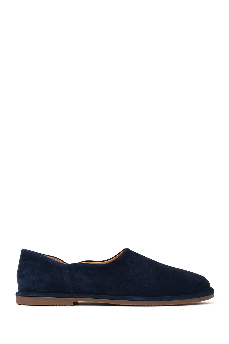 Male Navy Suede Loafer 26SFD698010 | Derimod